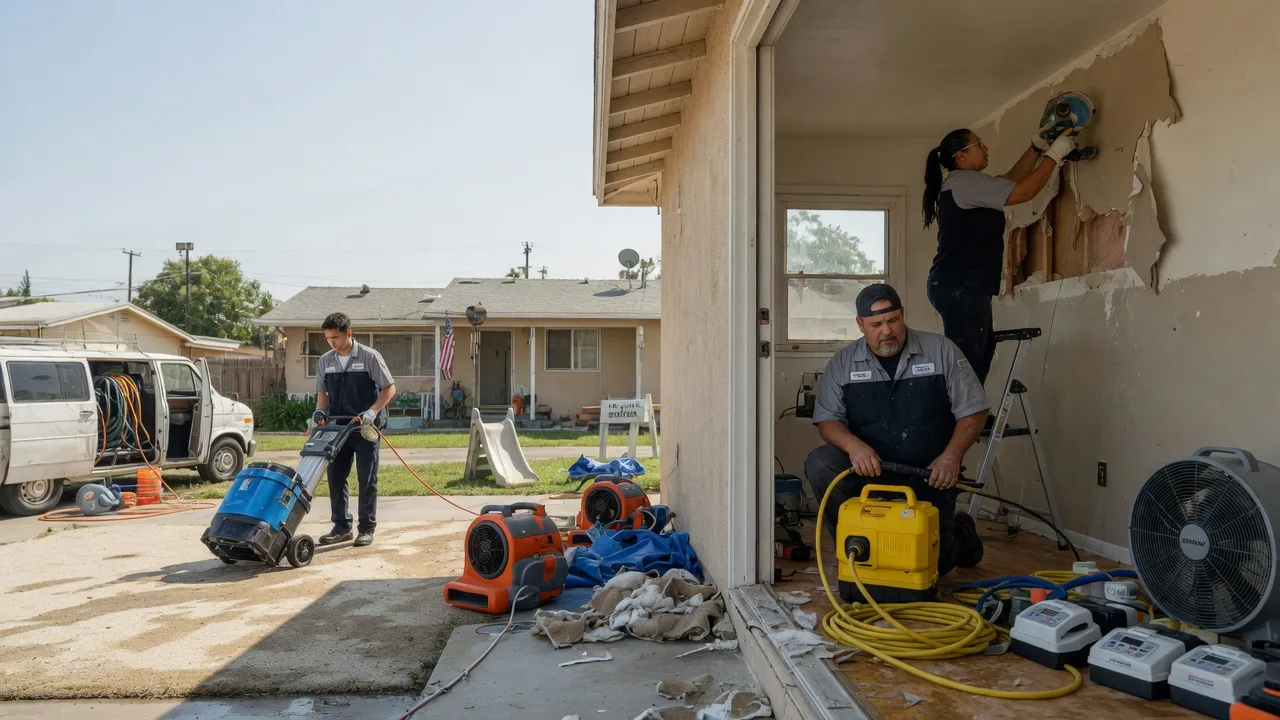 Water Damage Restoration in Bryson, TX near me